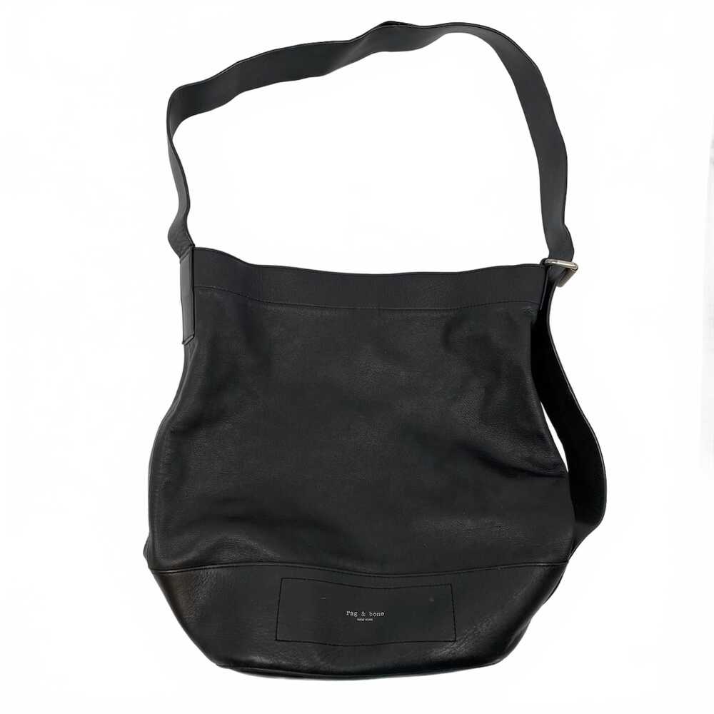 Rag & Bone Black Leather Bucket Bag | OS Regular Leather